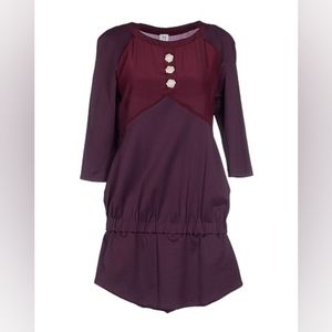 NWT Pinko Uniqueness Purple Dress